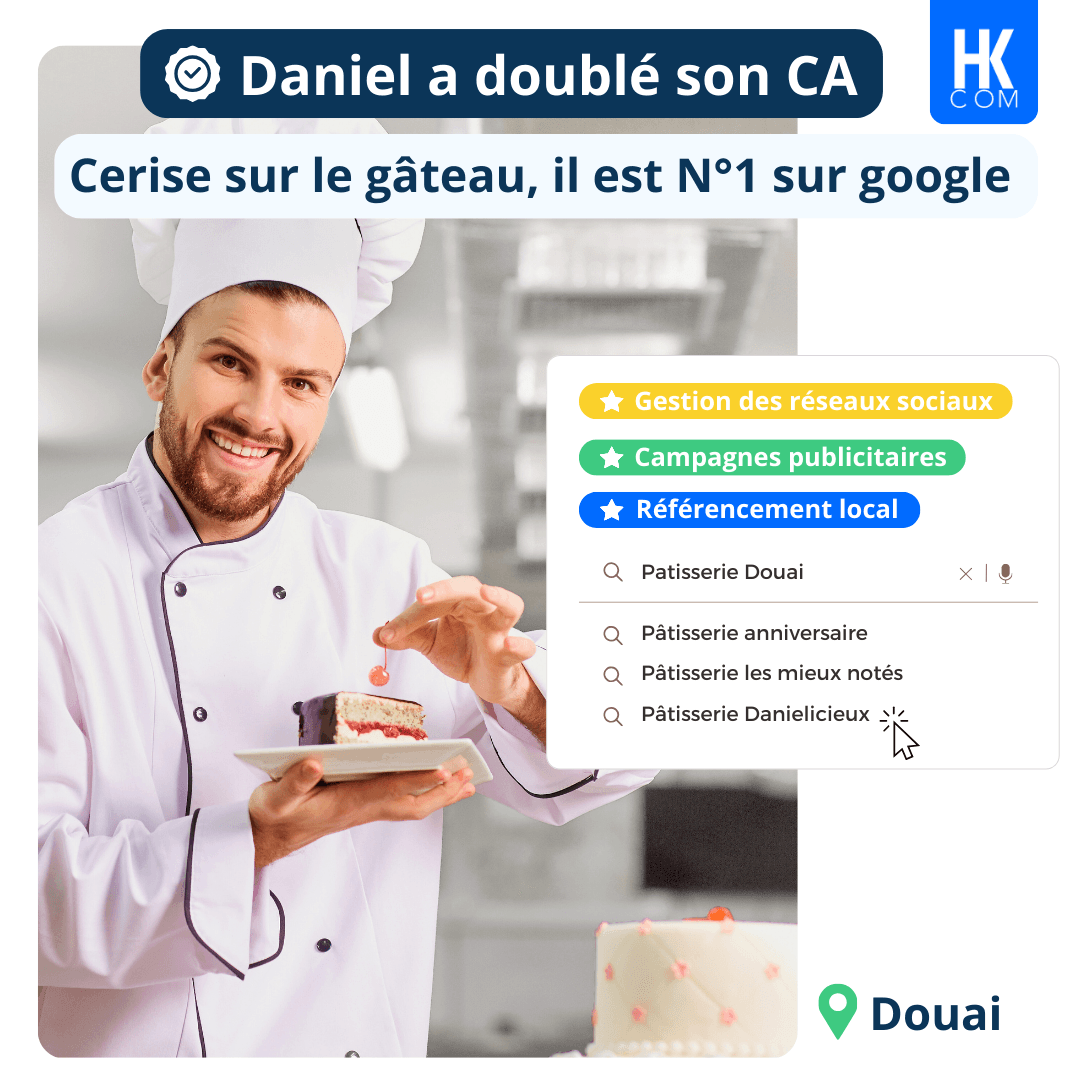 Daniel - N°1 sur Google - Douai