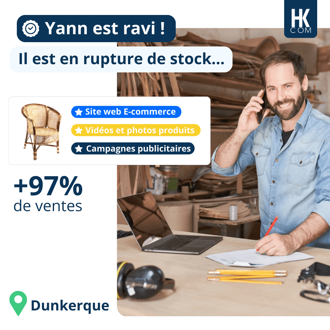 Yann - +97% de ventes - Dunkerque